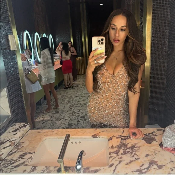 Fashion Nova Chantilly Embellished Mini Dress - Picture 6 of 6